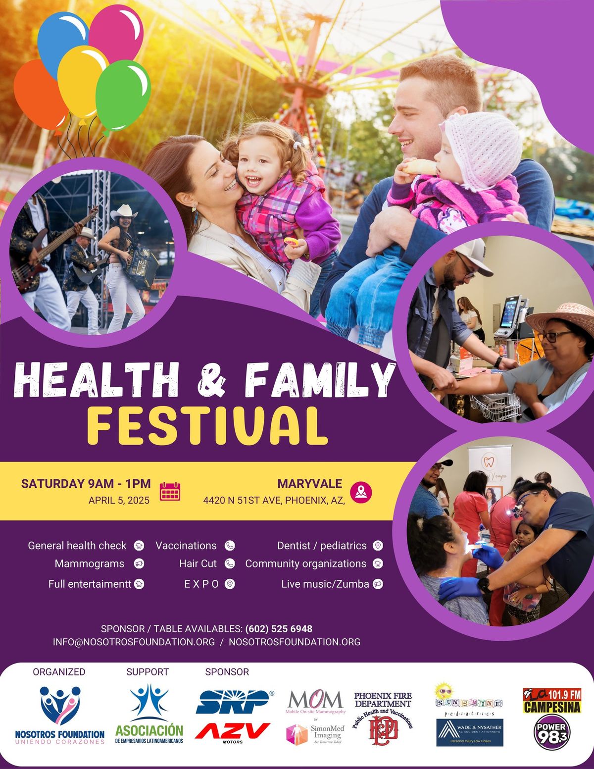 HEALTH AND FAMILY FESTIVAL 2025