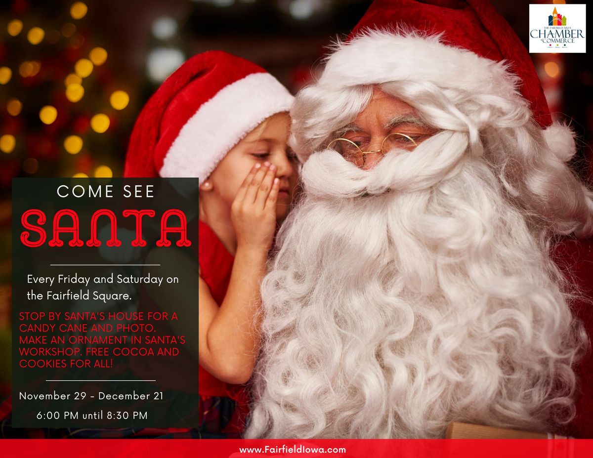 Visit Santa in Fairfield