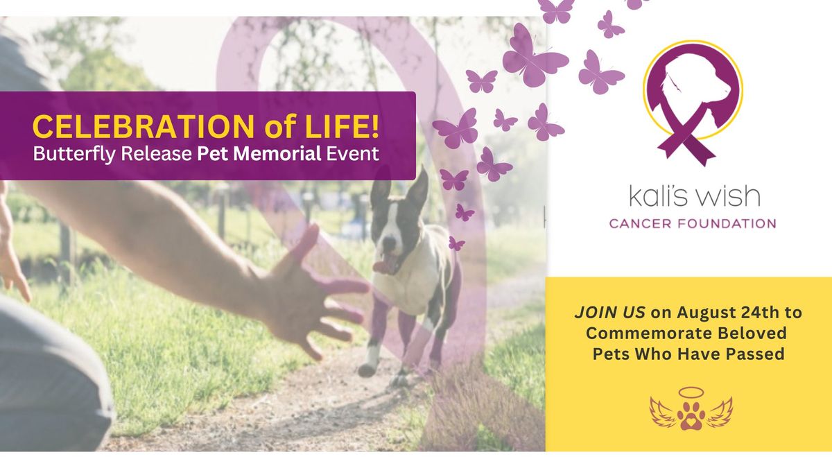 2024 Pet Loss Butterfly Release Memorial Event (Calgary, AB)