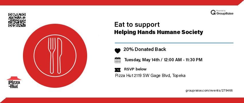 May Pizza Hut Fundraiser for HHHS