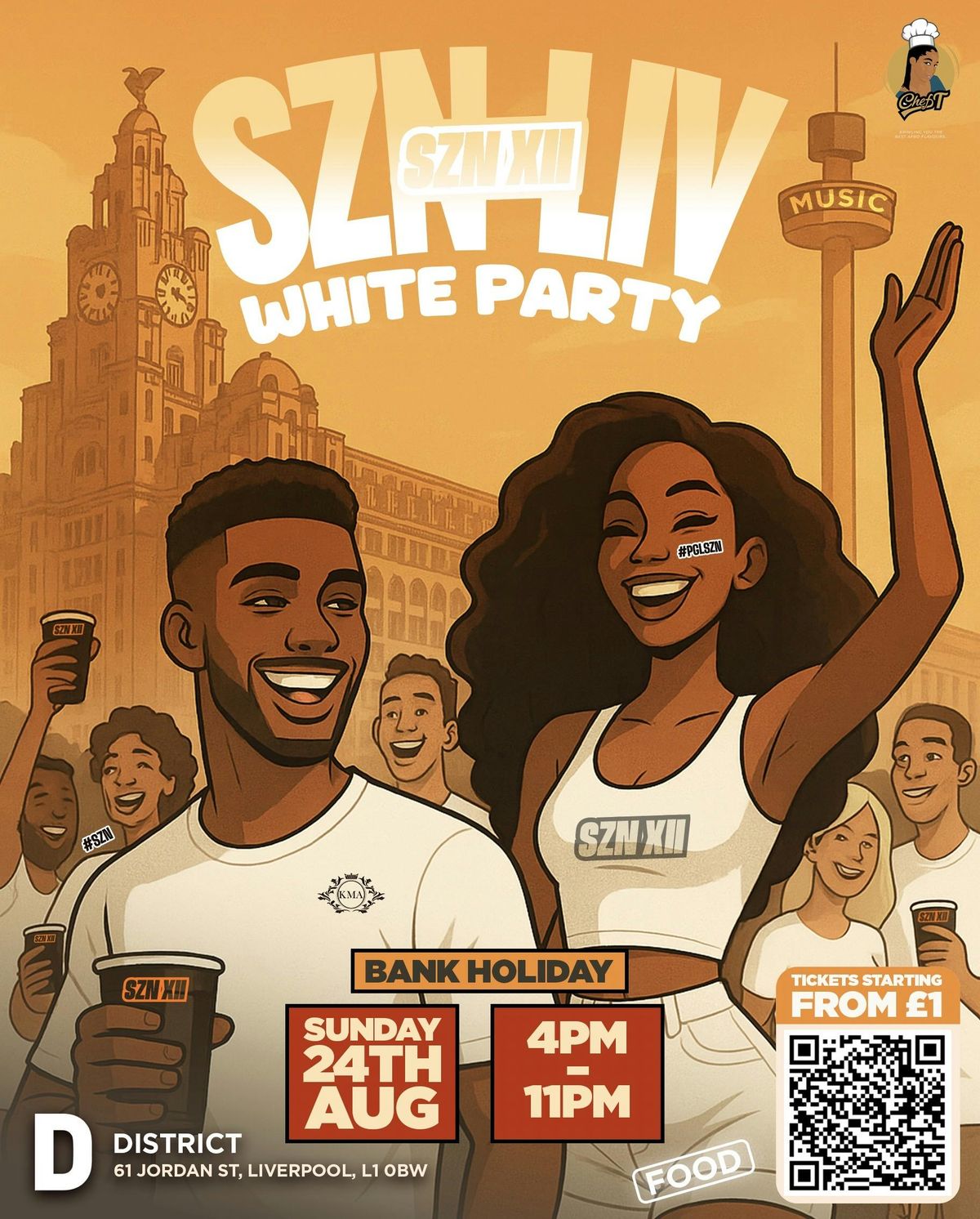 SZN XII - ALL WHITE DAY PARTY (TICKETS STARTS FROM \u00a31\u203c\ufe0f)