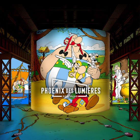 Asterix & Obelix - Ein immersives Abenteuer bei Phoenix des Lumi\u00e8res