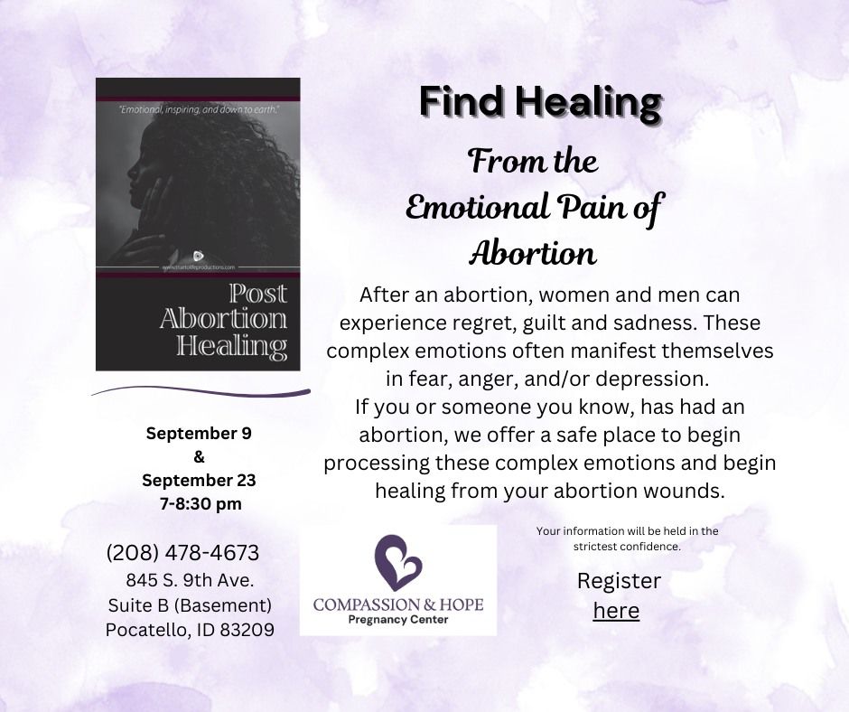 Post Abortion Healing Workshop