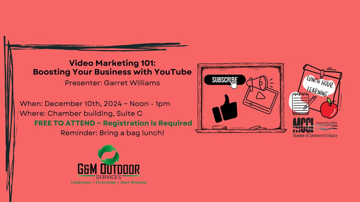 Video Marketing 101: Boosting Your Business With YouTube