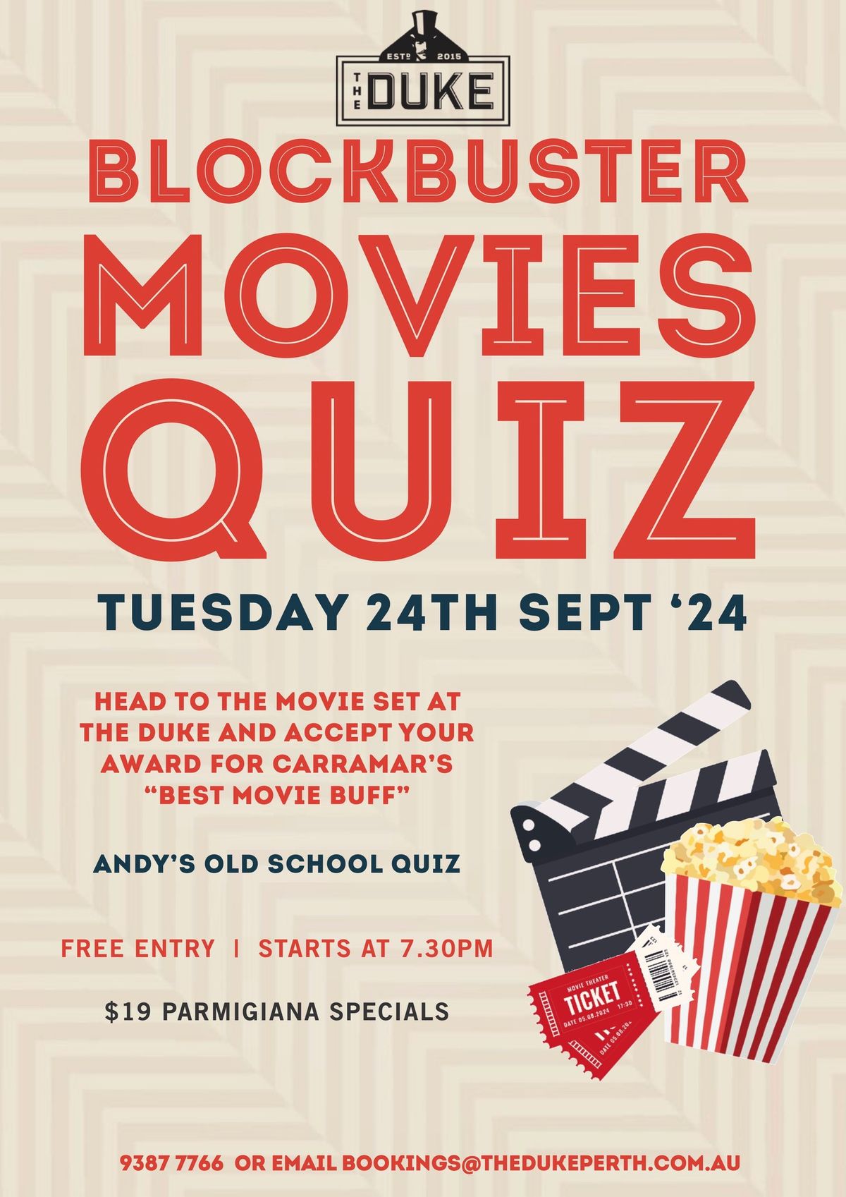 Blockbuster Movies Quiz