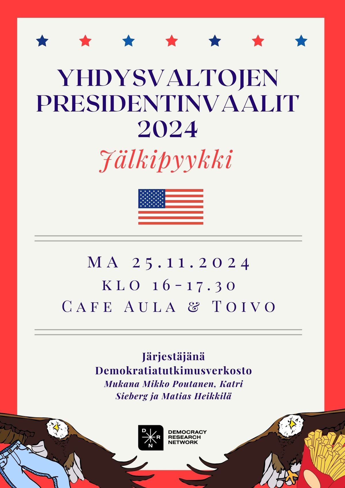 Yhdysvaltojen presidentinvaalit 2024: J\u00e4lkipyykki