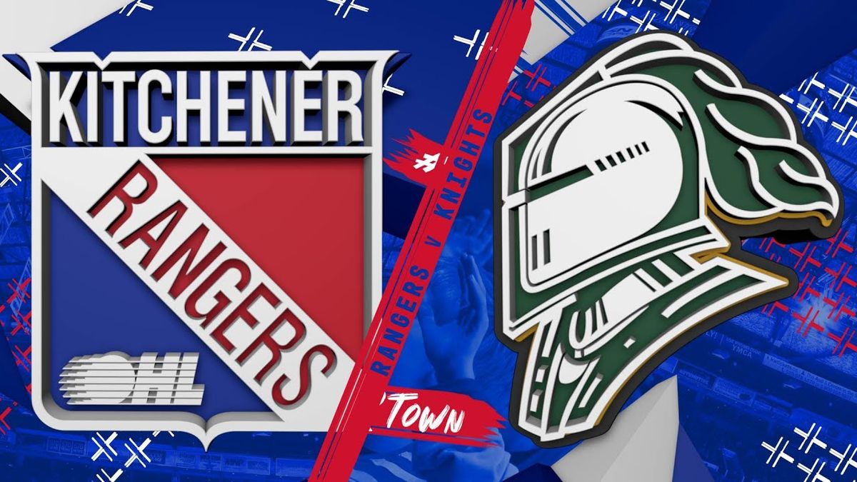 London Knights at Kitchener Rangers at Kitchener Memorial Auditorium Complex