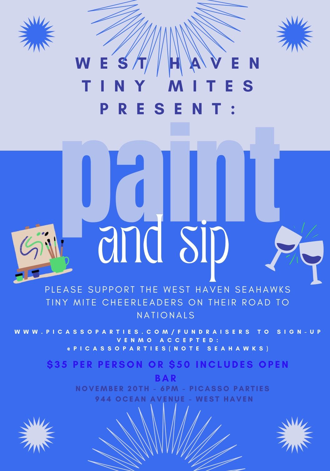 West Haven Seahawks Tiny Mites Fundraiser