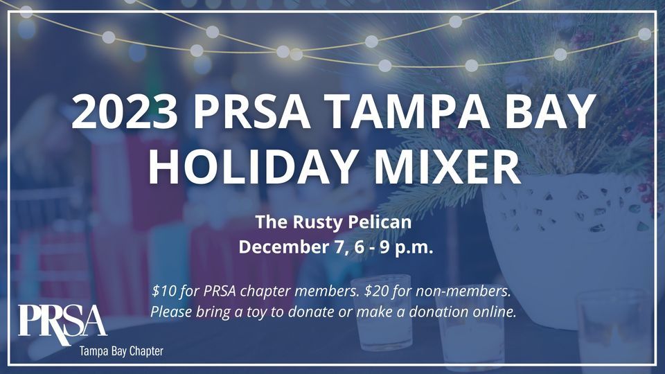2023 PRSA Tampa Bay Holiday Mixer