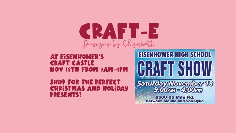 Eisenhowers Craft Show, Eisenhower High School, 18 November 2023