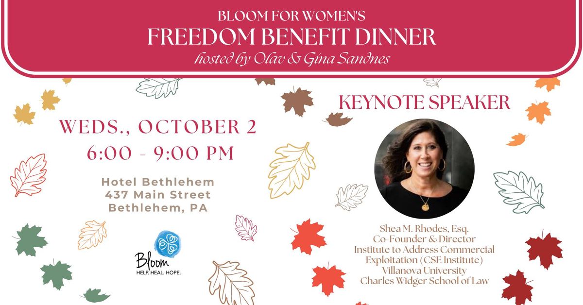 2nd Annual Freedom Benefit Dinner