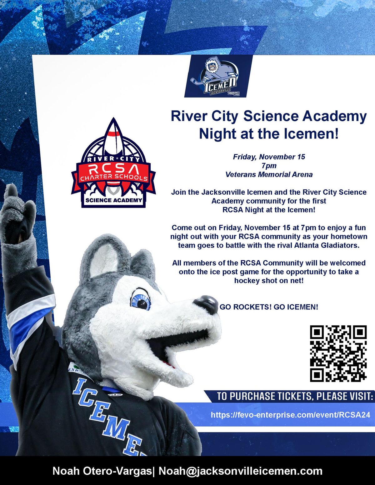 RCSA Night at the Icemen