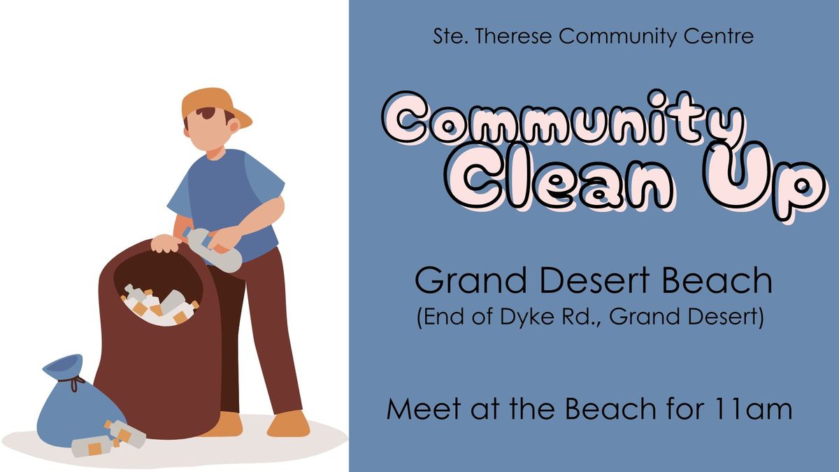 Community Clean Up: Grand Desert Beach