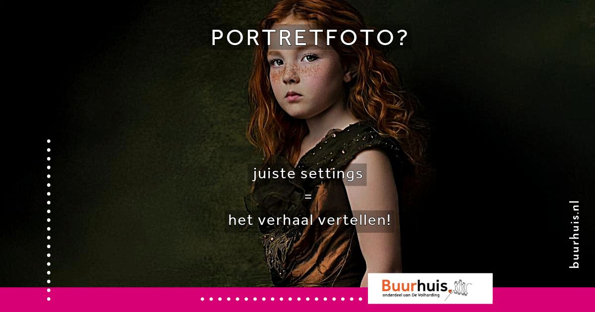 Portretfotografie 4-daagse cursus 