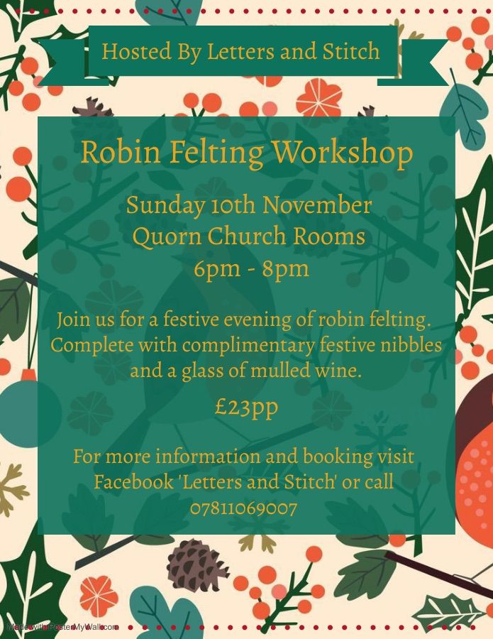 Robin Felting Workshop