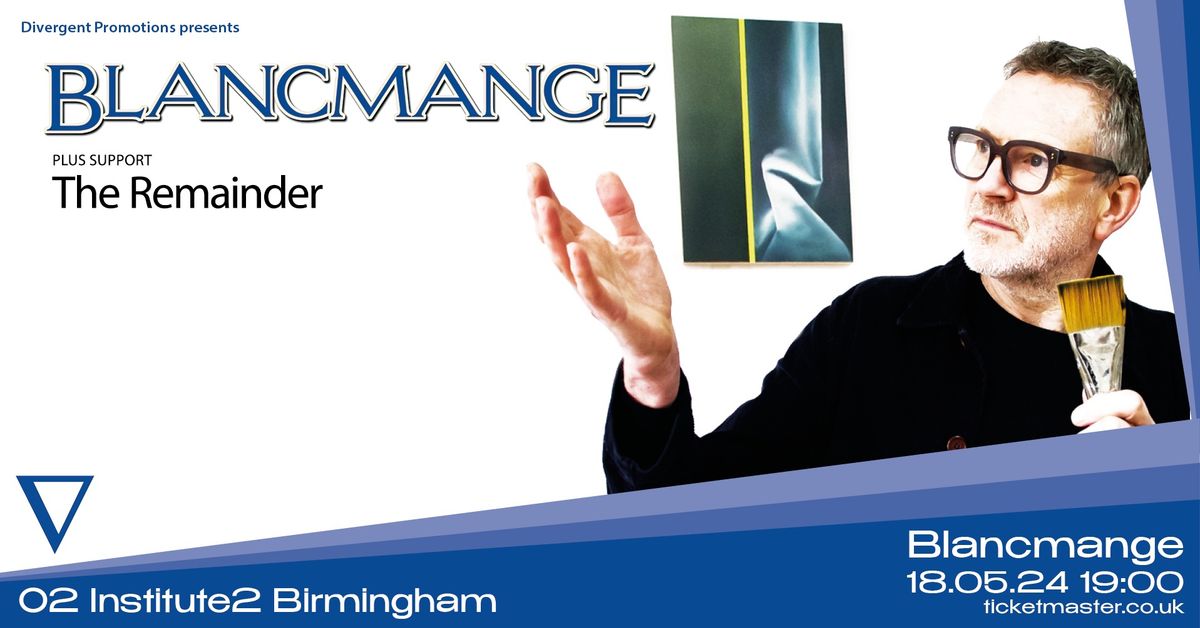 Blancmange at O2 Institute 2, Birmingham