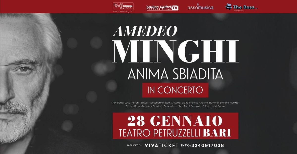 Amedeo Minghi - Bari Teatro Petruzzelli