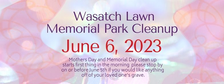 June Cemetery Cleanup