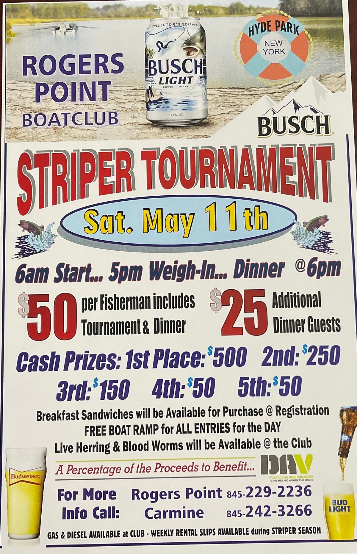 Annual Striper Tournament