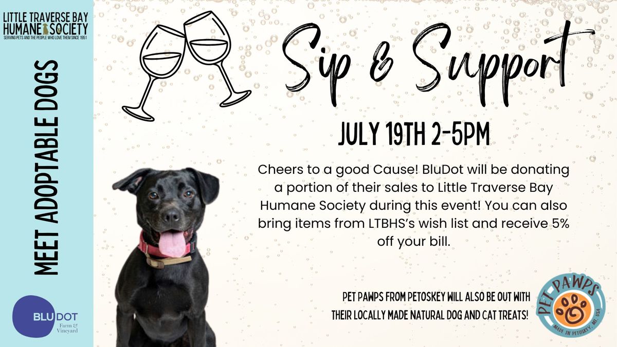 Sip and Support! LTBHS Event at Blu Dot Vineyard