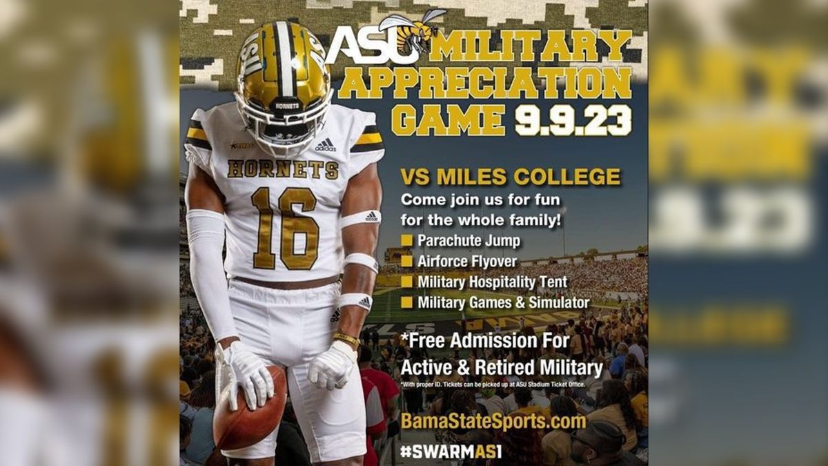 Miles College Golden Bears at Alabama State Hornets Football