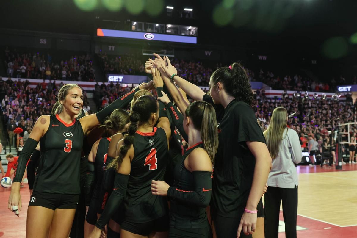 Georgia Bulldogs at South Carolina Gamecocks Womens Volleyball