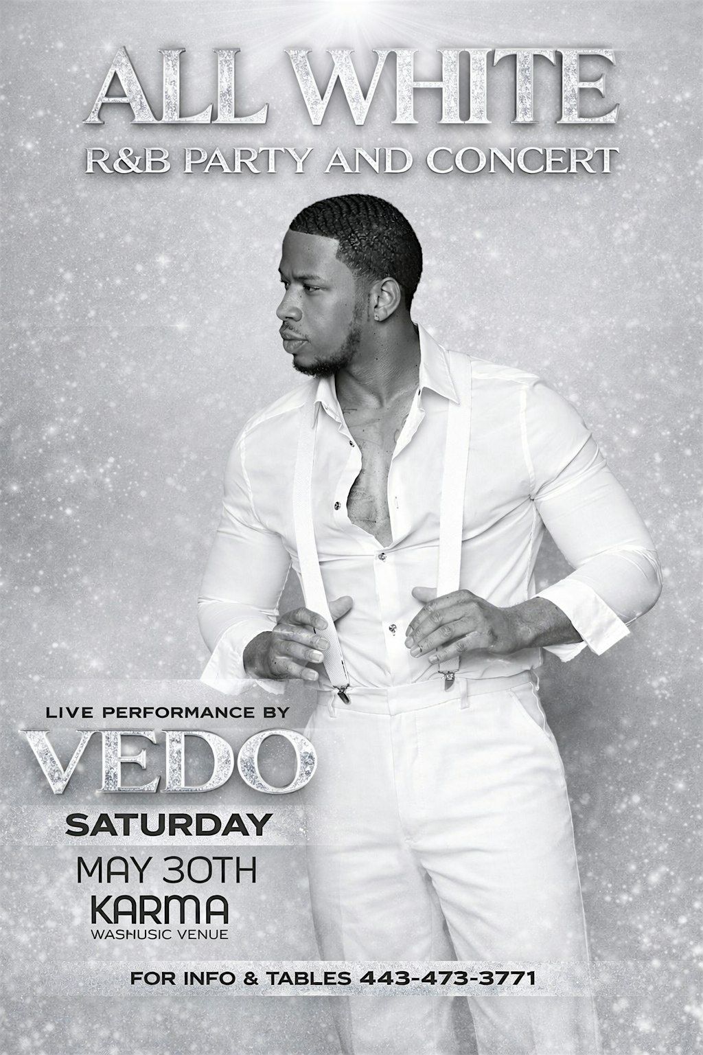 A STEP ABOVE THE REST -THE ALL WHITE R&B PARTY STARRING VEDO