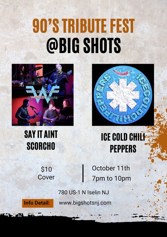 Ice Cold Chili Peppers & Say It Ain\u2019t Scorcho Rock Big Shots Patio