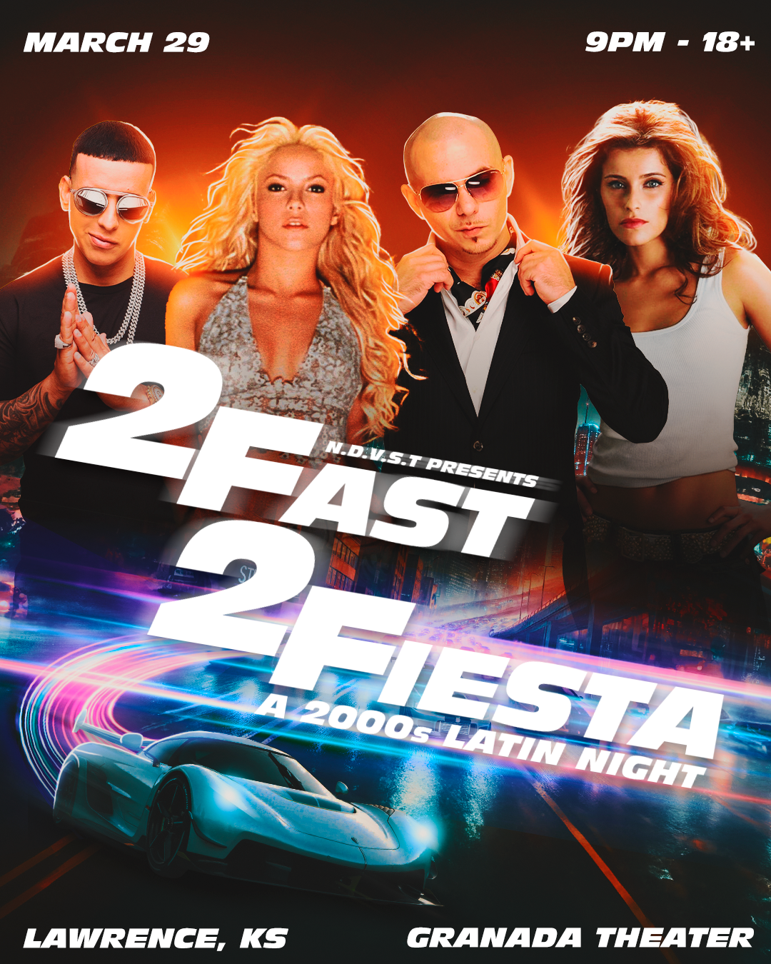 2 Fast 2 Fiesta at Granada Theater Lawrence