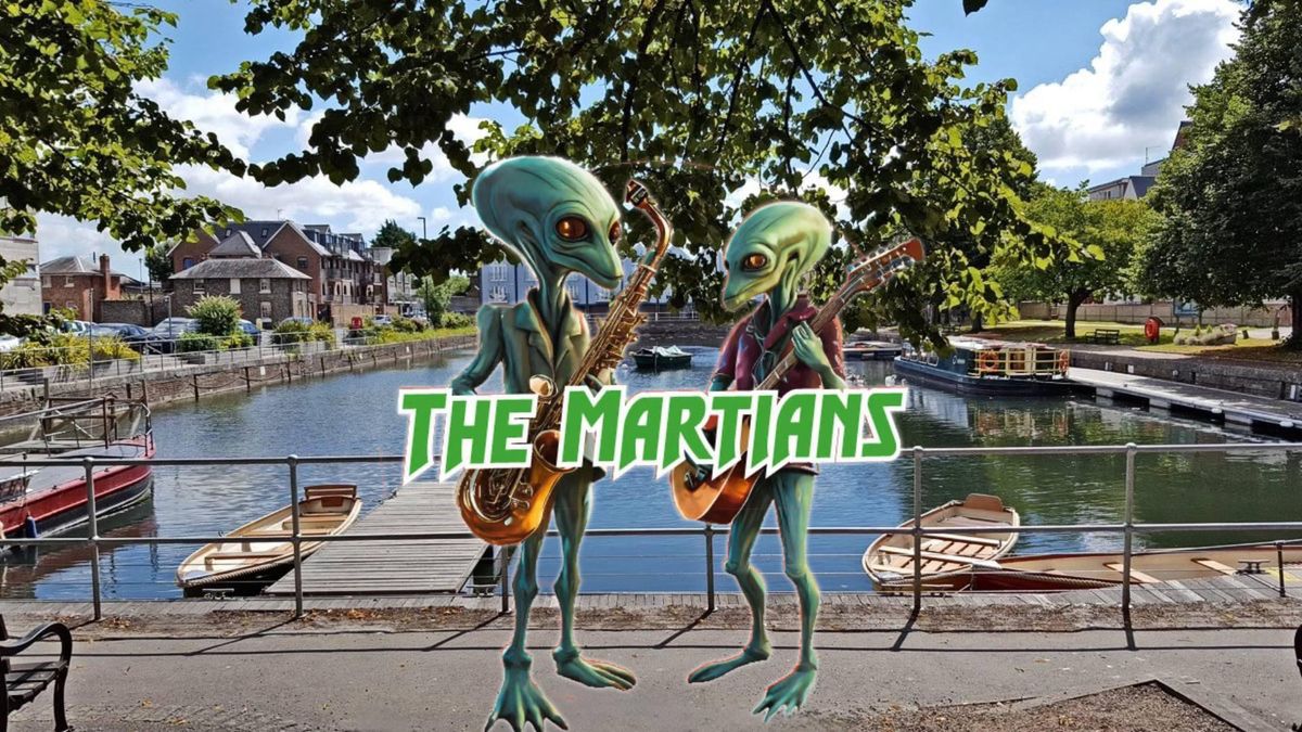 THE MARTIANS land at the canal society