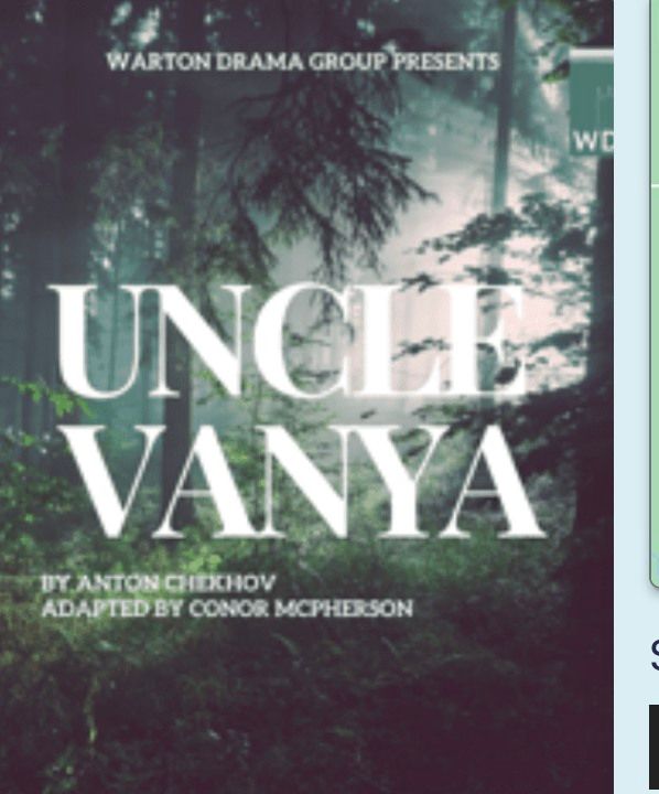 Uncle Vanya with Warton Drama Group