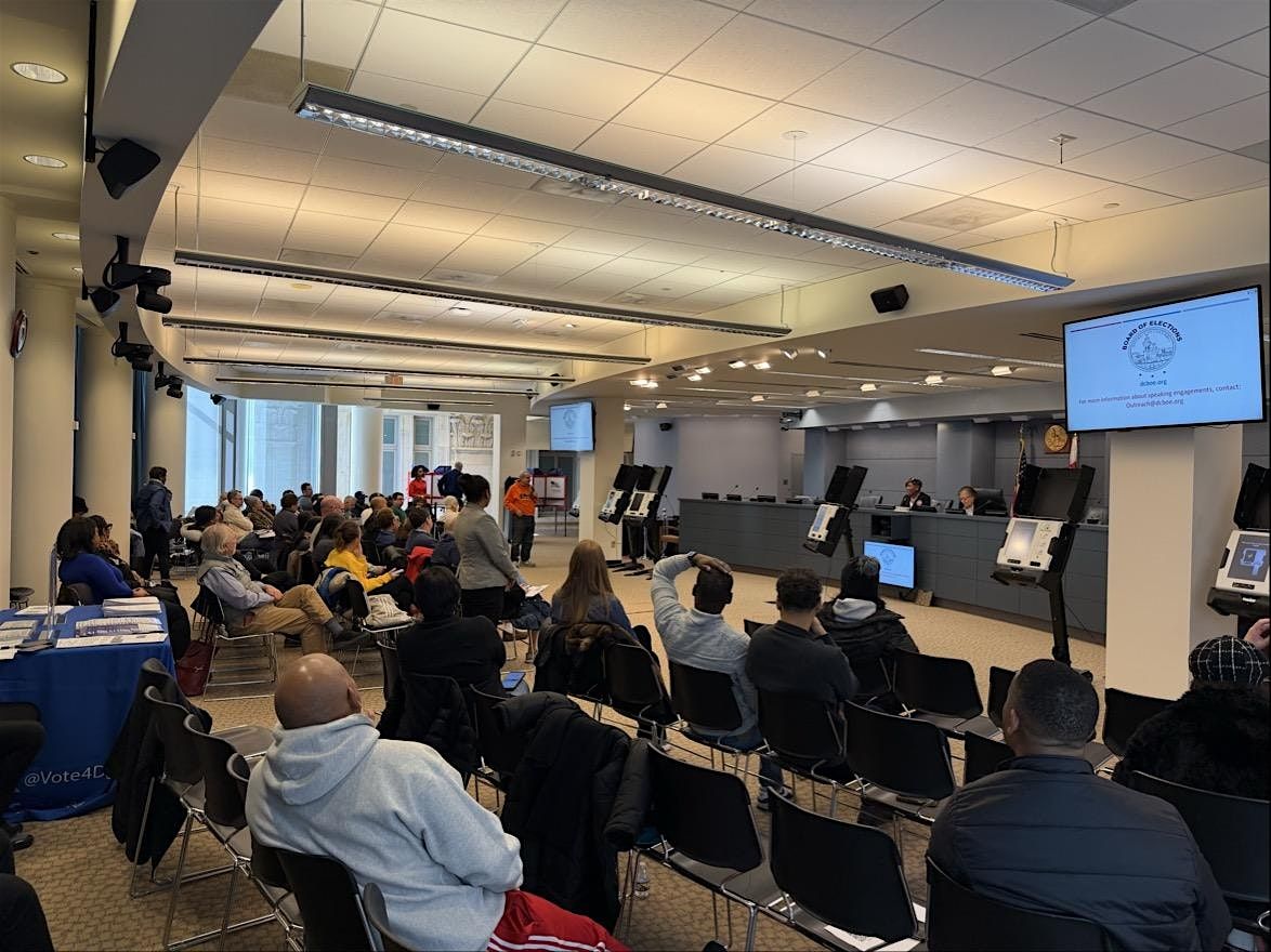 Townhall with the Board of Elections on 2026 Election Readiness