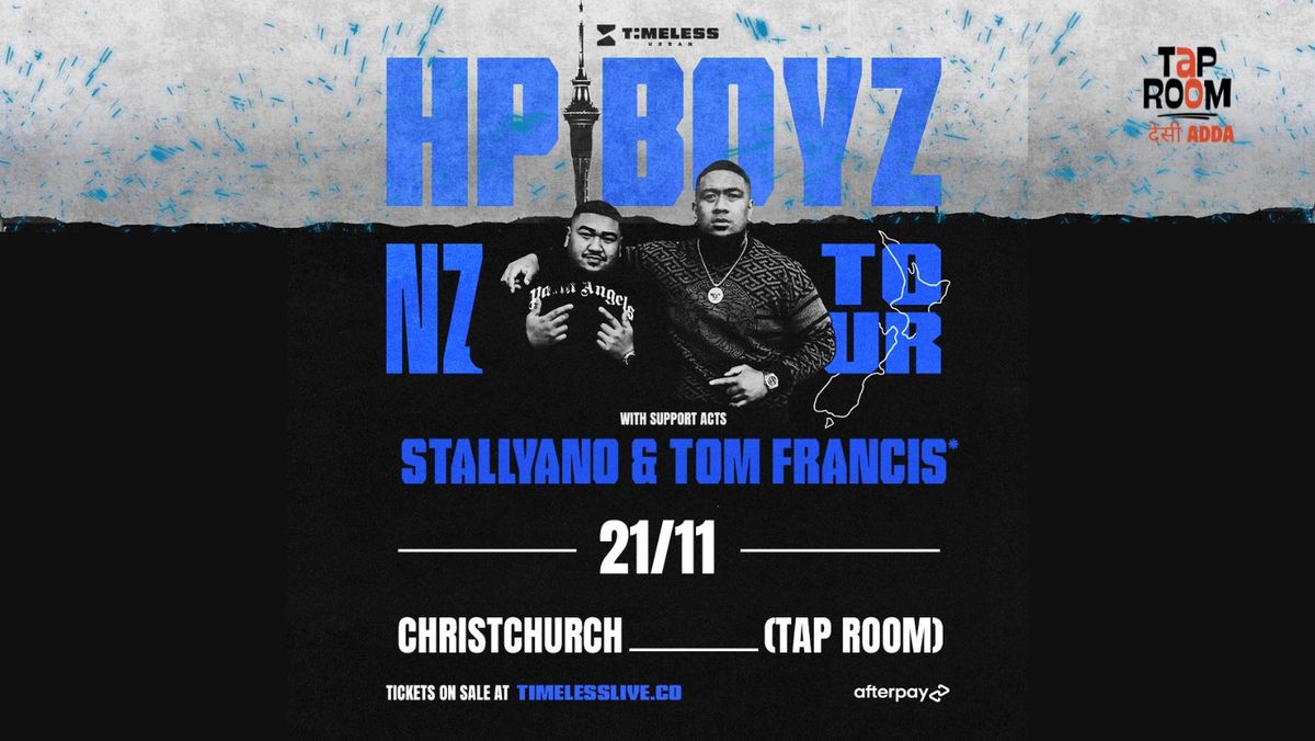 HP BOYZ - NZ TOUR