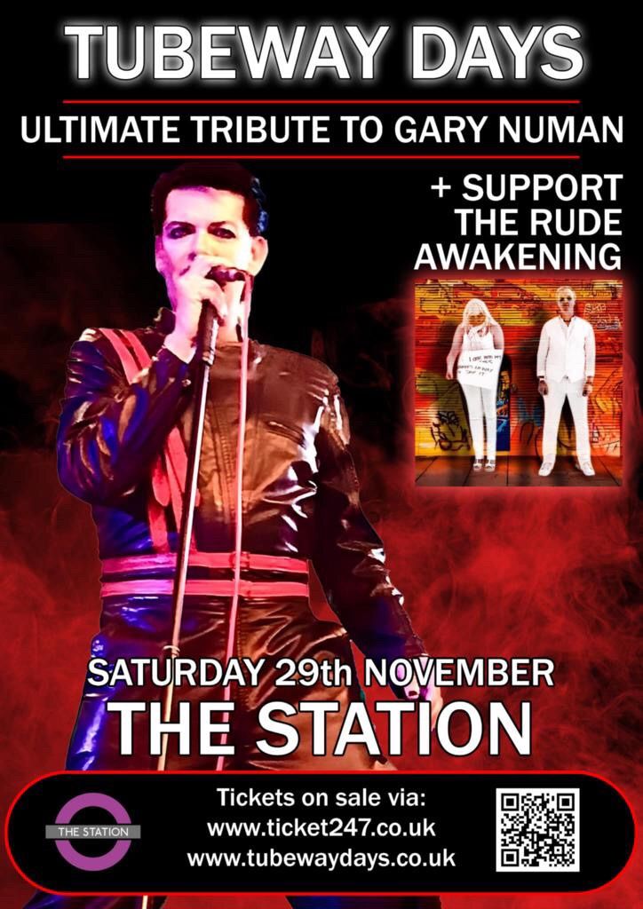 Tubeway Days Gary Numan Tribute Show At The Station