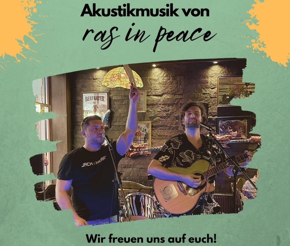 Livemusik ab 17.00 Uhr. Bitte rechtzeitig reservieren. 