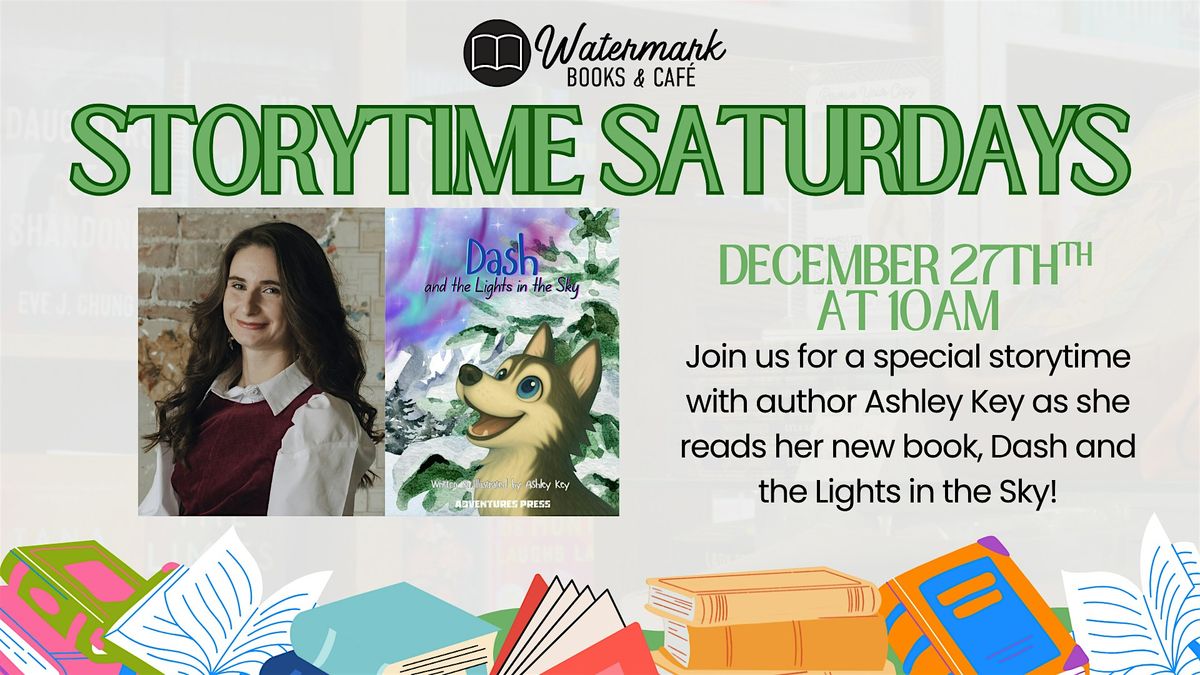 Storytime with Ashley Key reading Dash and the Lights in the Sky!