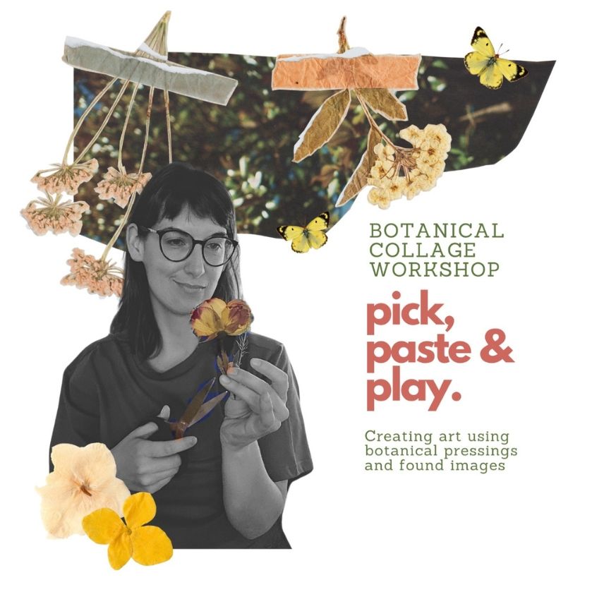 Botanical Collage Workshop: Pick, Paste, and Play (4 May 2024)