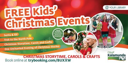 Christmas Storytime Carols and Crafts at Lesmurdie Library