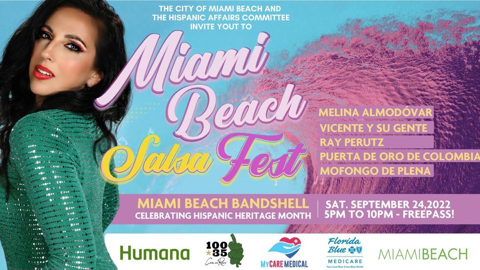 Miami Beach Salsa Fest 2022 - Feat Melina Almodovar