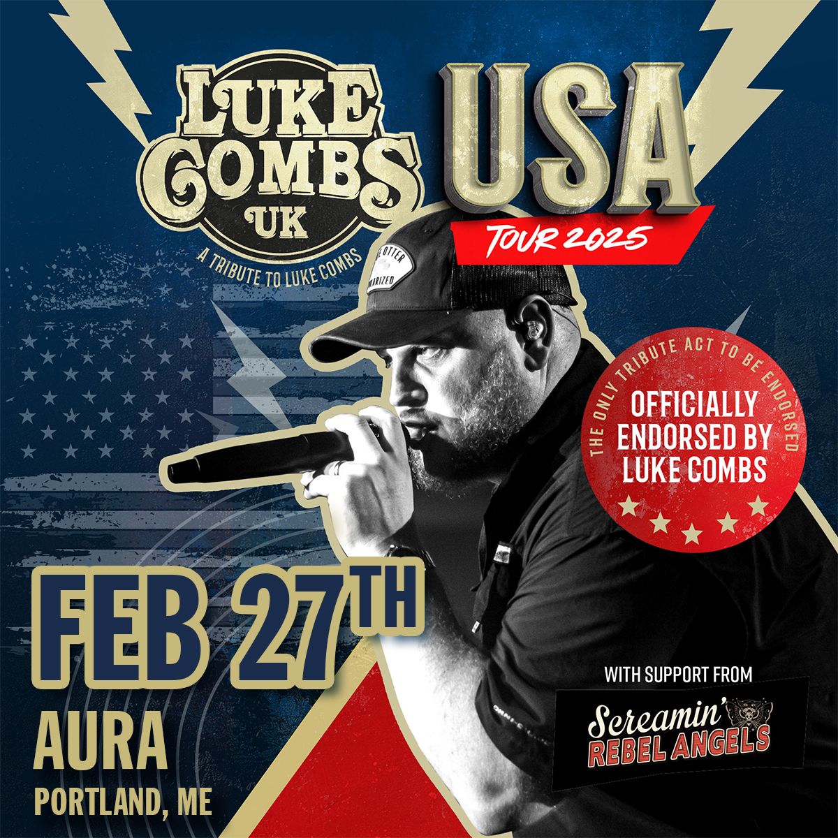 Luke Combs UK - A Tribute To Luke Combs