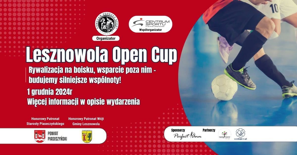 Lesznowola Open Cup - Turniej halowy