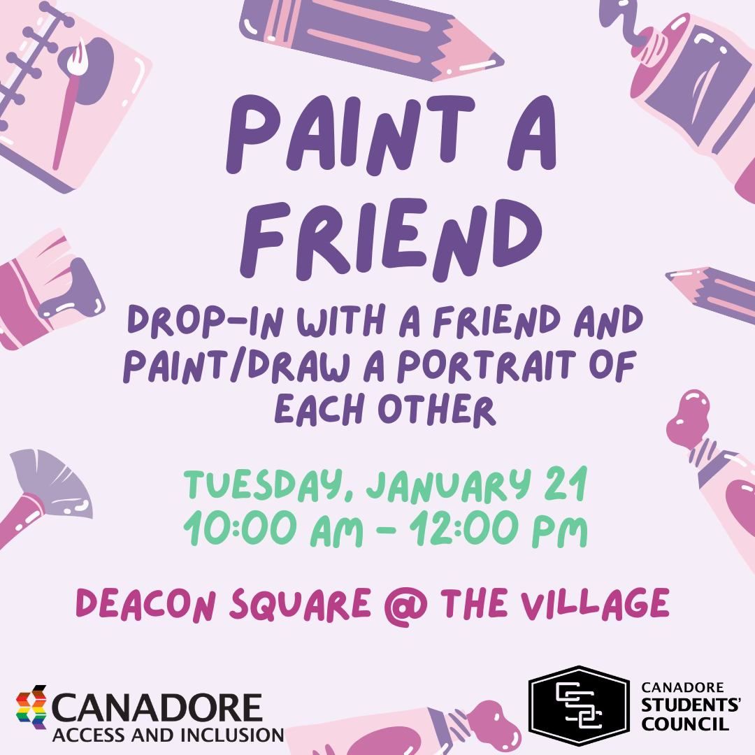 Paint a Friend, College Drive