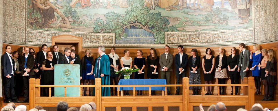 European Graduation Ceremony, Universitetsbyggnaden i Vasaparken ...