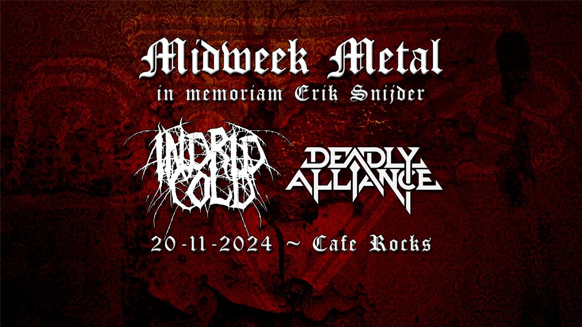 Midweek Metal: Indrid Cold + Deadly Alliance | Cafe Rocks