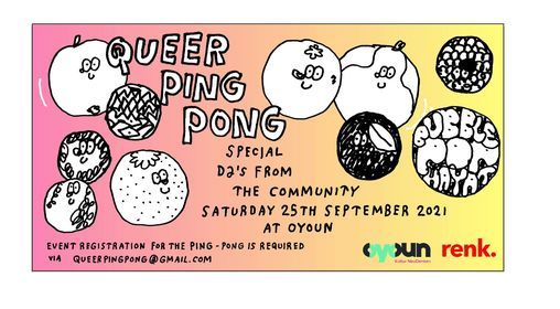 Queer Ping Pong III @Oyoun