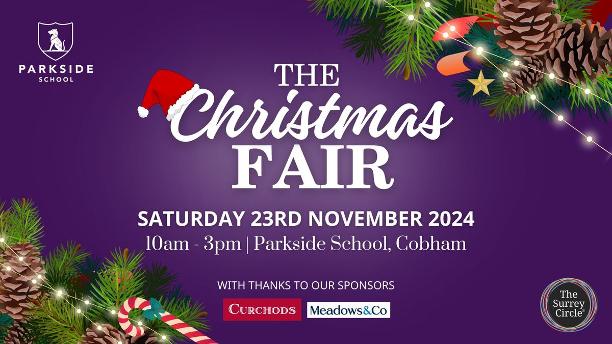 The Christmas Fair at Parkside School, Cobham