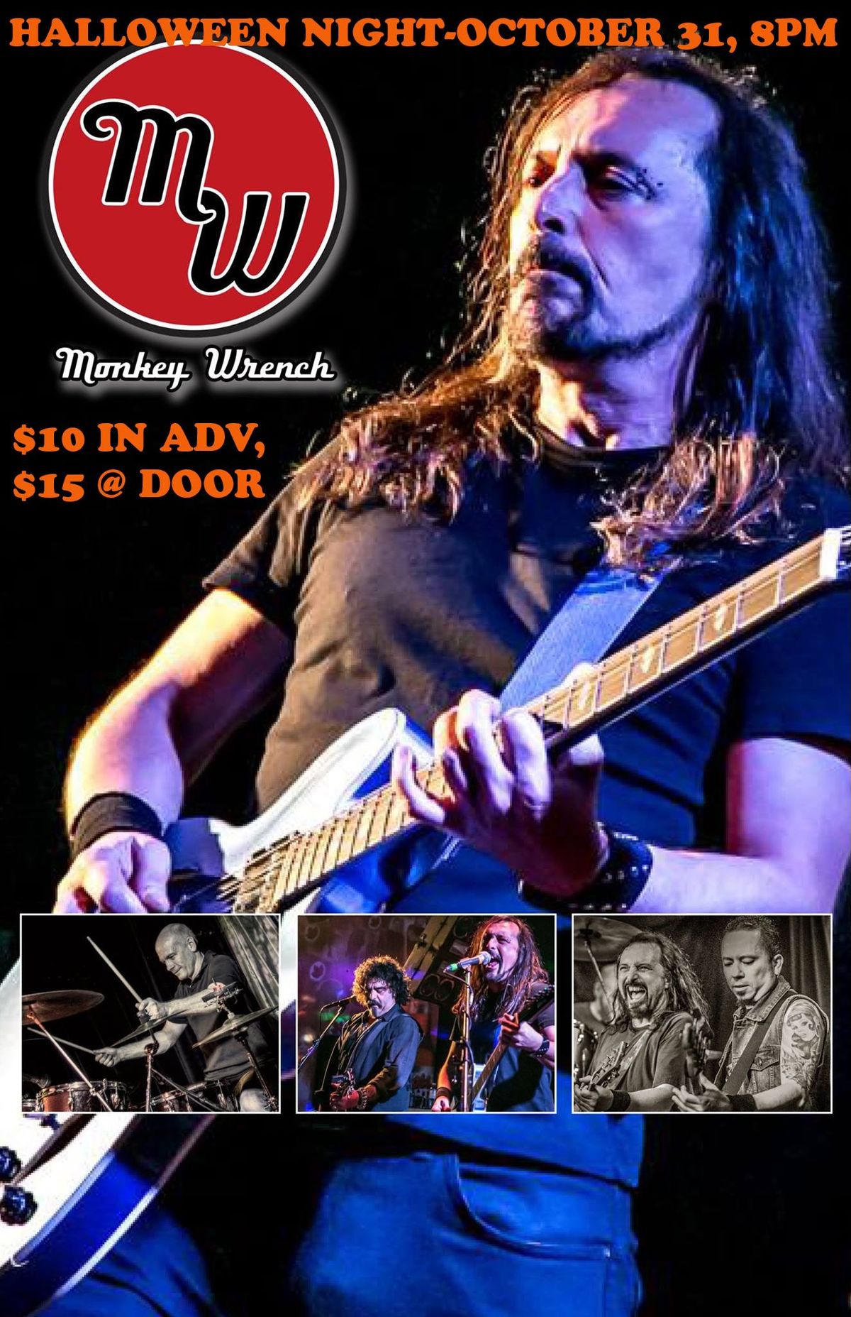 Halloween Night at the Linsmore Tavern with Monkey Wrench \u2013 The Best of the Foo Fighters and more!