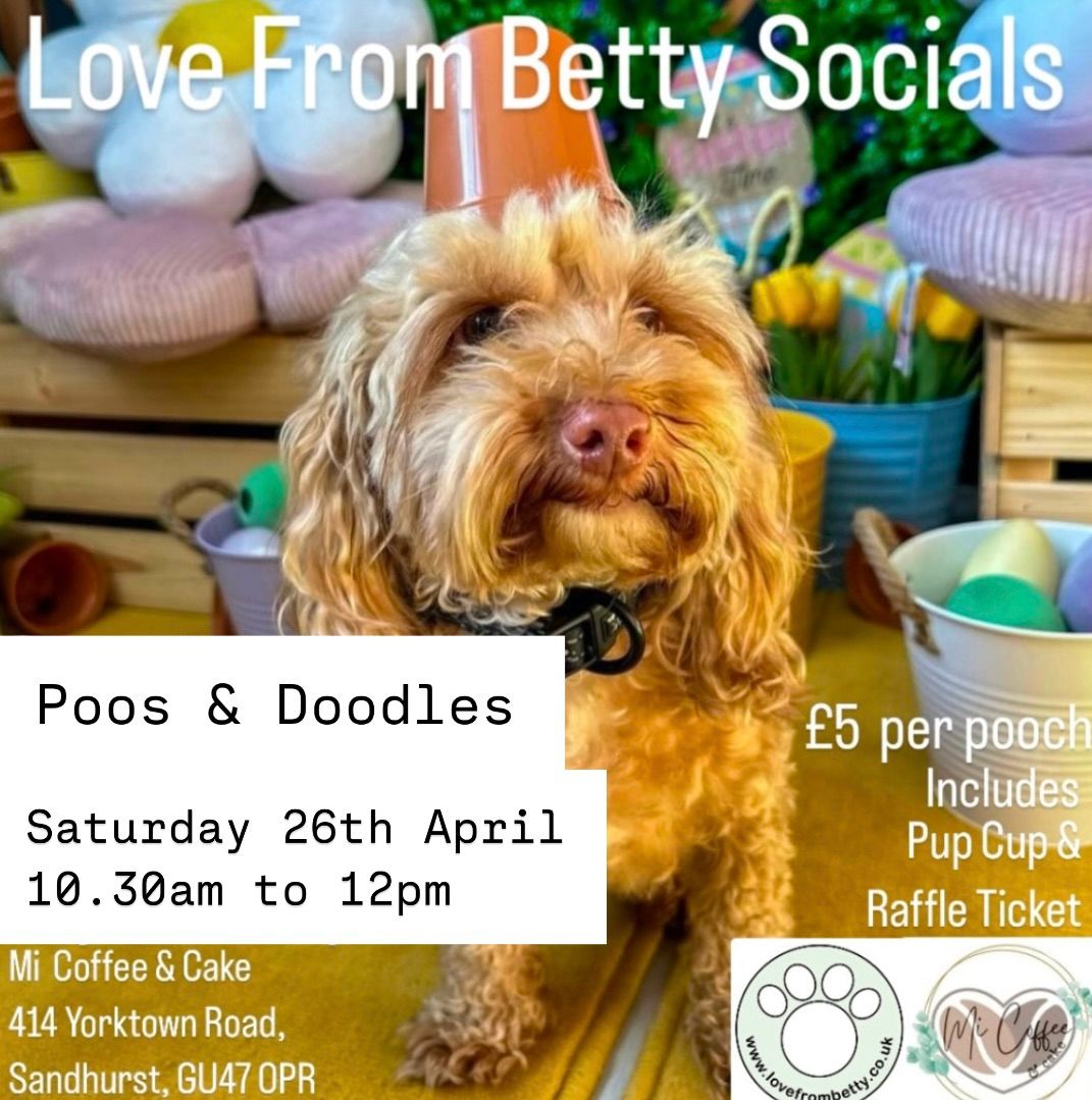 Love From Betty Socials Poos & Doodles