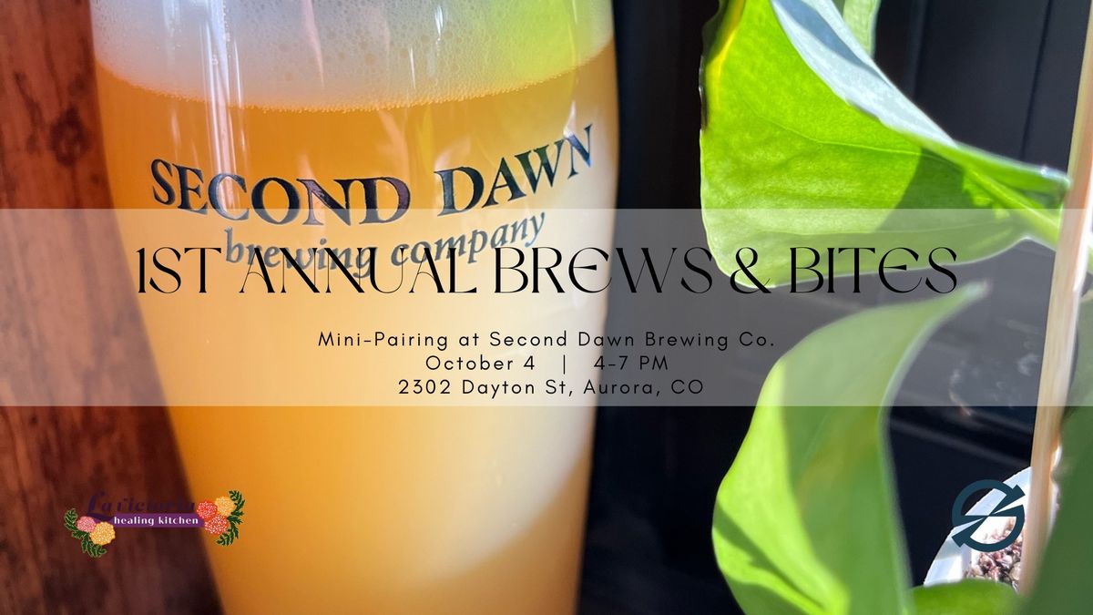 Brews and Bites Mini-Pairing at Second Dawn Brewing Co