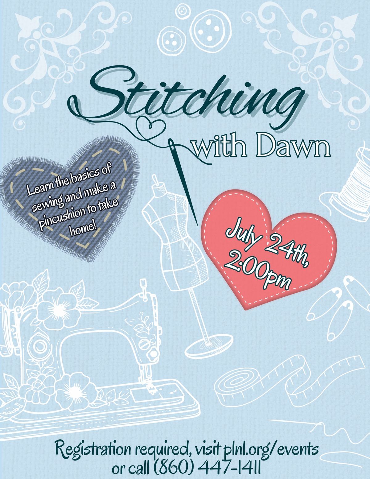 Stitching with Dawn